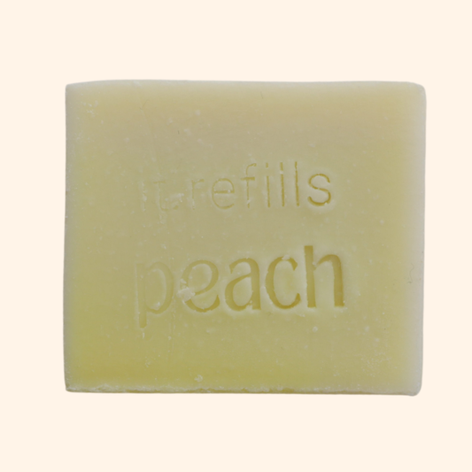 peach soap bar