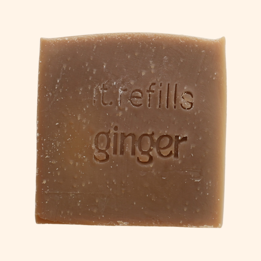 ginger soap bar
