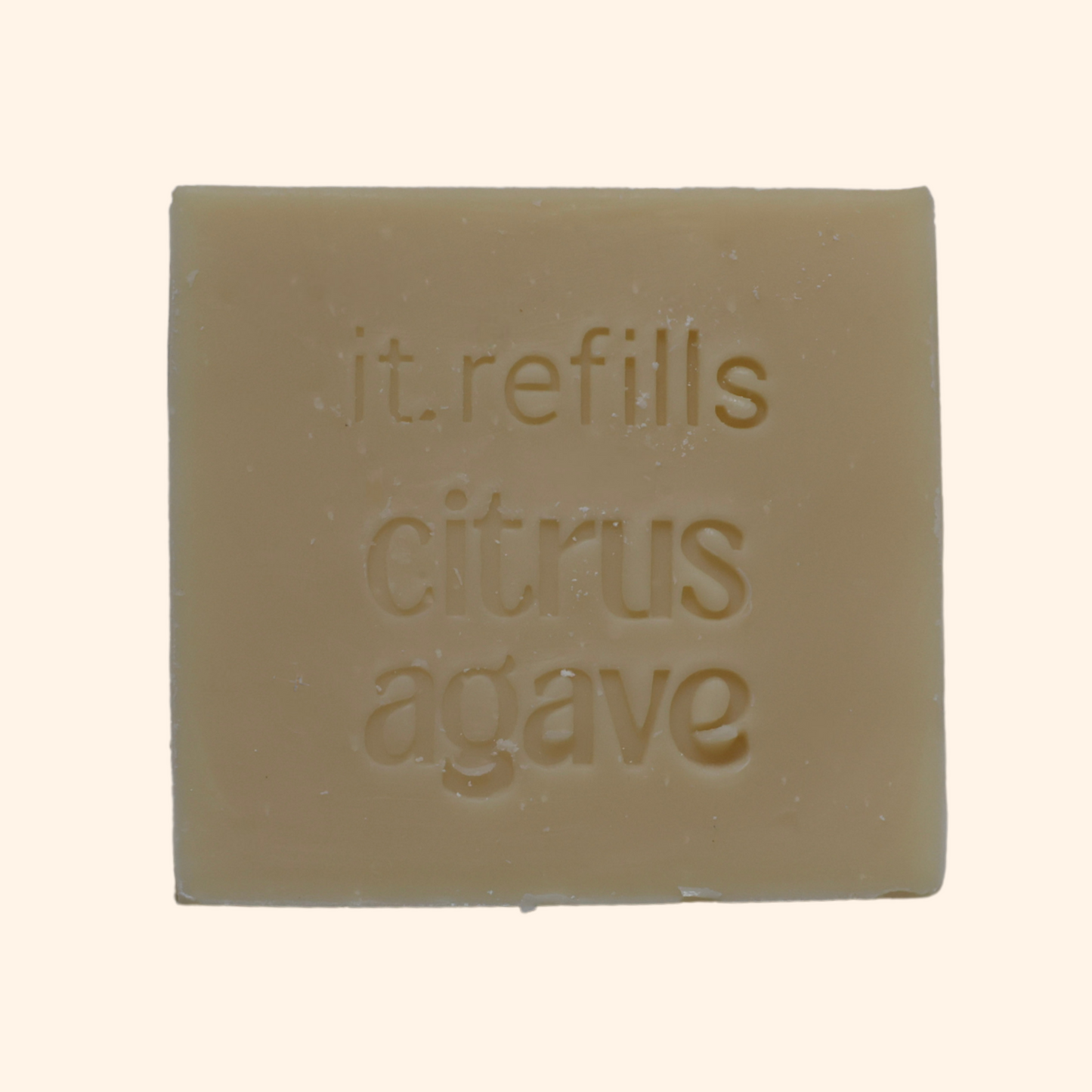 citrus agave soap