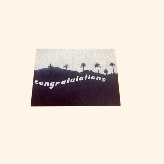 greeting card cyanotype