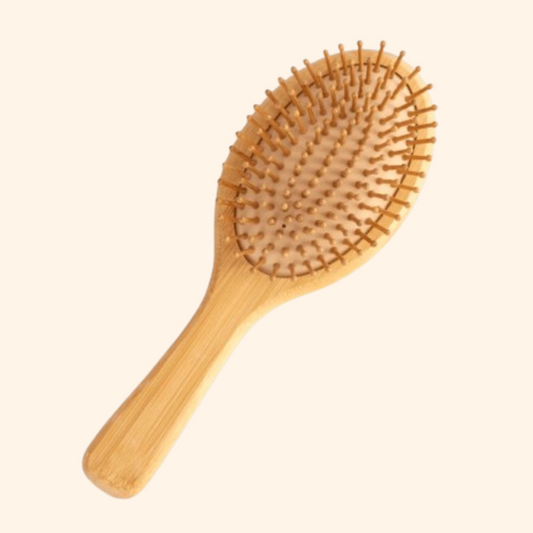 hair brush ◠ bamboo