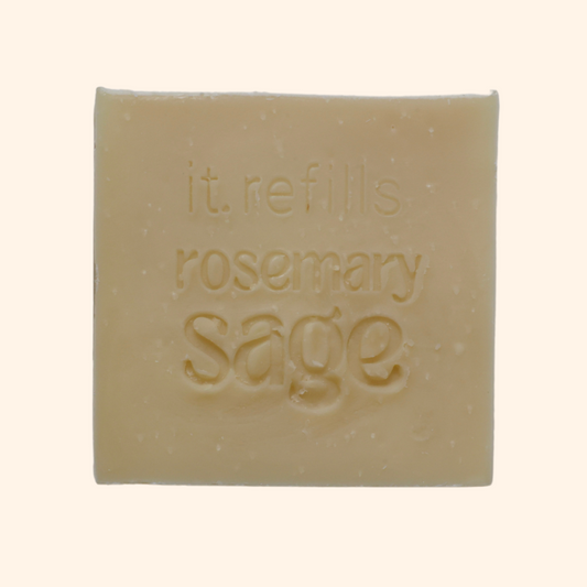 rosemary sage soap bar