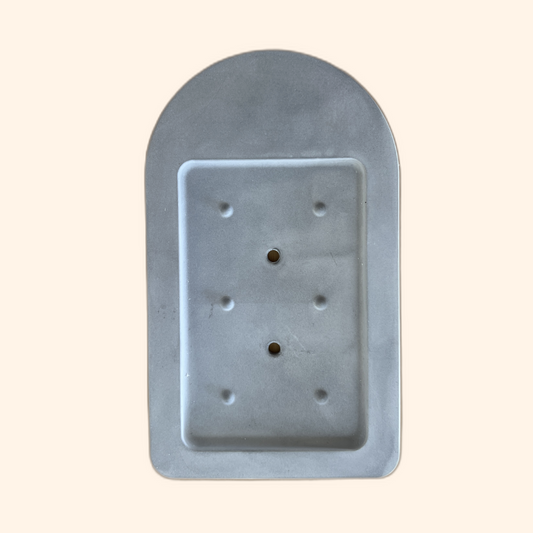 self-drying soap dish
