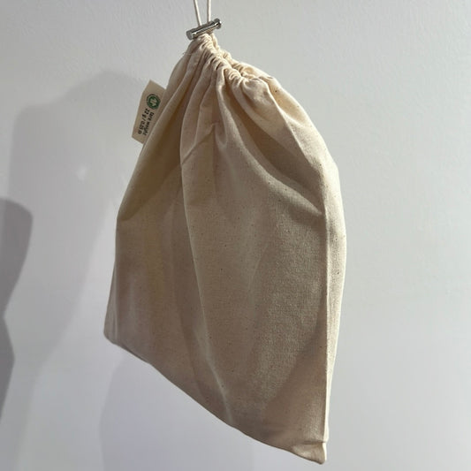 set of 4 organic muslin bags
