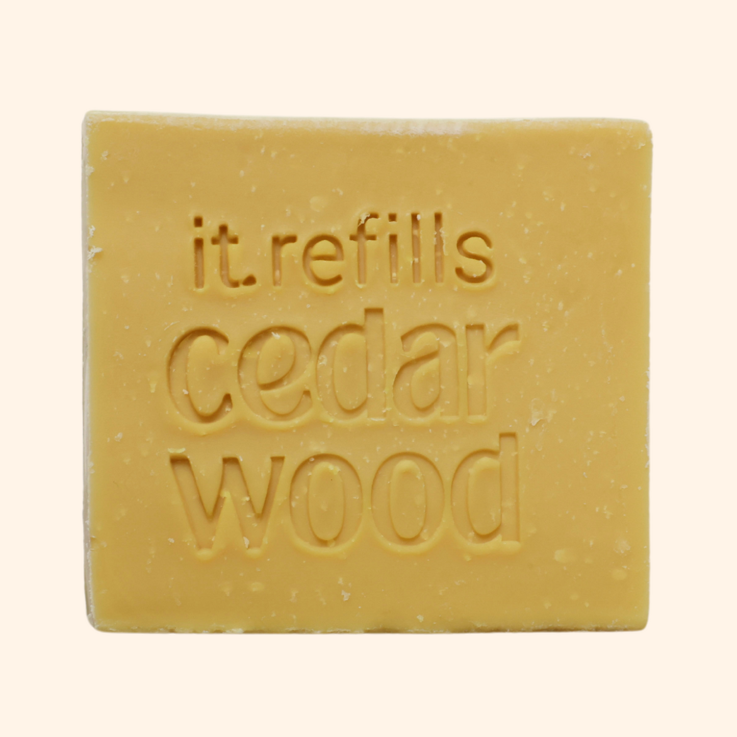 cedarwood soap bar