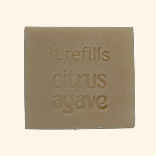 citrus agave soap bar