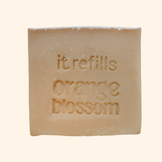 orange blossom bar soap