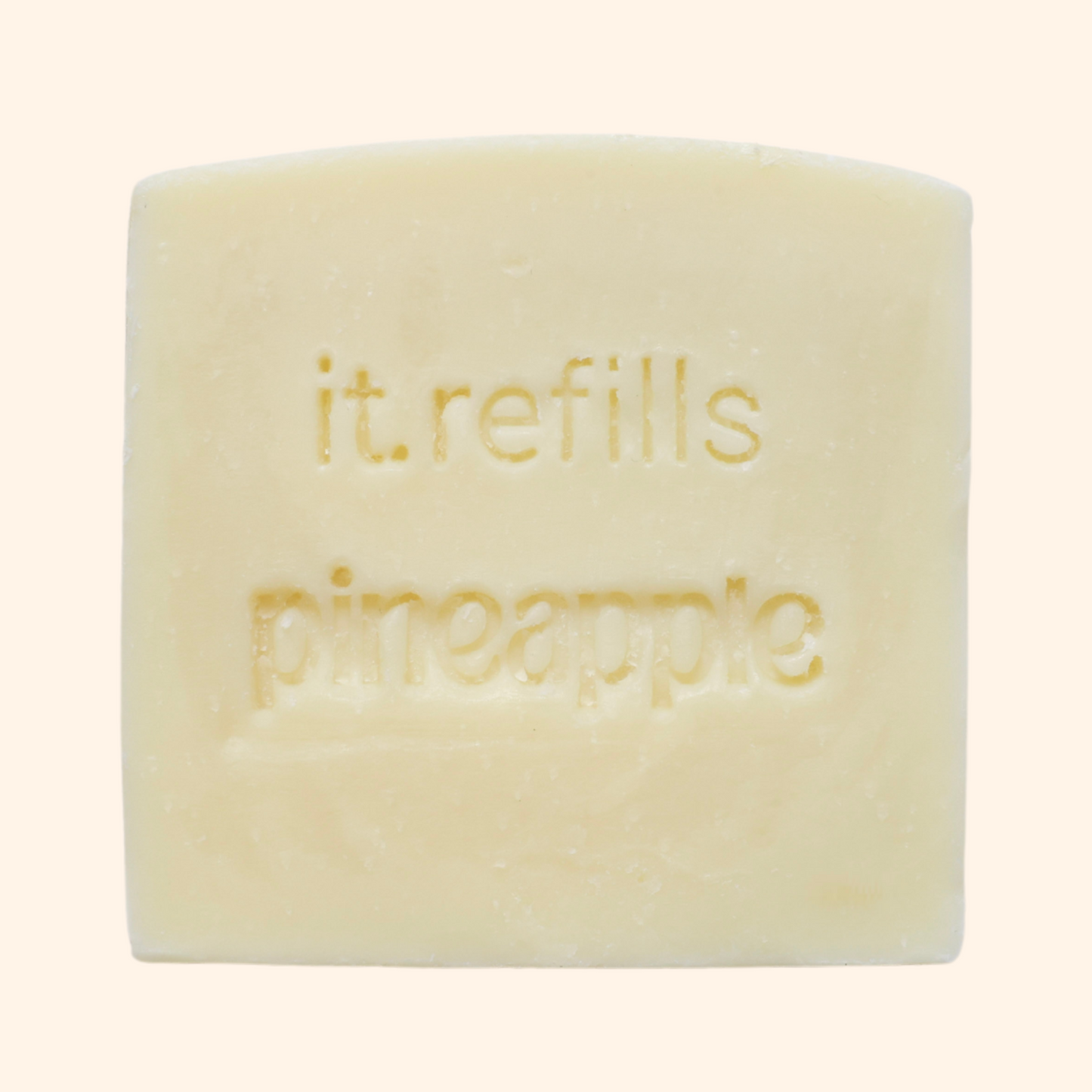 pineapple soap bar