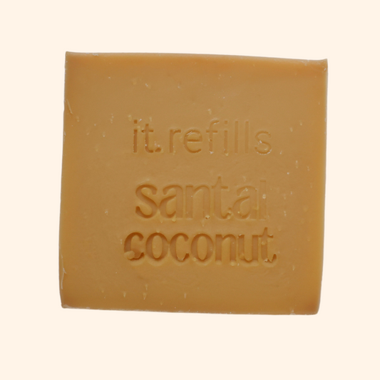 santal coconut soap bar