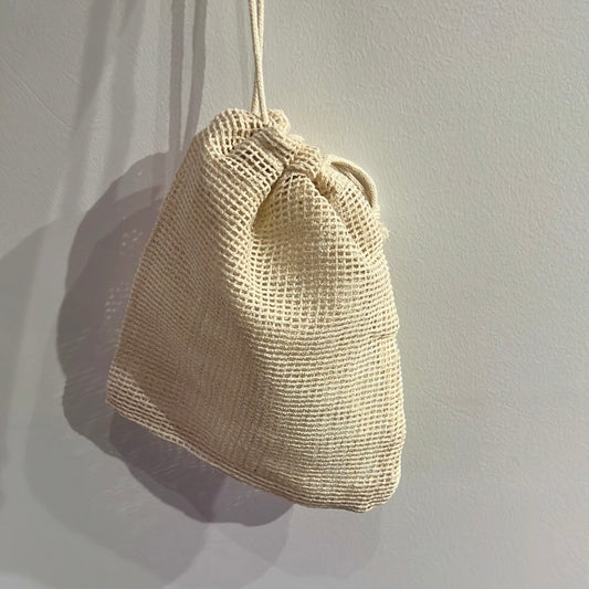 multipurpose mesh cotton bag